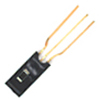 HIH-4010/4020/4021 Series integrated circuit humidity sensor, 2,54 mm [0.100 in] lead pitch SIP -- HIH-4010-001 - Image