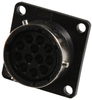 Circular Connector Receptacle Size 14, 12 Position, Panel; Product Range Itt Cannon - 93F9013 - Newark, An Avnet Company