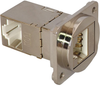 90Deg Keystone Coupler, Rj45 Jack, Cat6A; In Line Connector A Tuk - 43AC0285 - Newark, An Avnet Company