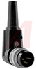 Plug; 3; 0.75 sq. mm; 6 mm; 5 A; 250 VAC; 10^13 Ohms; PA GF; -2 pF; St, Zinced - 70151563 - Allied Electronics, Inc.