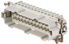 Heavy Duty Insert, Plug, 24+Pe, 20-12Awg; Product Range Weidmuller - 63AC9514 - Newark, An Avnet Company
