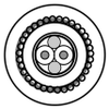 Electronic, 1PR #16 Str TC, PO ins, Unsh, LSNH Jkt, 300V, SWA -- 8471LS - Image