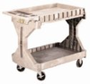 Convertible Utility Cart, 2-Shelf, Large, 24