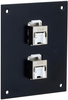 Universal Sub-Panel, 2 110 Shielded Category 6 Tool-Less Poe+ Compliant Jacks Rohs Compliant L-Com - 07AH3426 - Newark, An Avnet Company