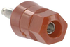 Binding Post, Hex, Red, Panel Mount; Product Range Abbatron Hh Smith - 28F1235 - Newark, An Avnet Company