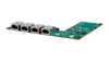 UIO40-Express I/O card supports 3 LAN & 1 WAN - Advantech