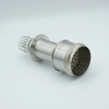 MS Series, Multipin Feedthrough, 35 Pins, 700 Volts, 10 Amps per Pin, 0.056″ Dia Conductors, w/ Air-side Connector, 2.16″ QF / KF Flange - A0745-1-QF - MPF Products, INC.