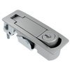 Compression Latch, Lever Latch, Key Locking, 1-8mm Panel, 1-24mm Grip, Sealed, Zinc Alloy, Chrome Plated, Textured - C2-42-21 - Southco