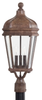 8696-61 3 Light Post Mount - 8696-61 - Minka Group