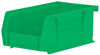 Akro-Mils Akrobin 10 lb Green Industrial Grade Polymer Hanging / Stacking Storage Bin - 7 3/8 in Length - 4 1/8 in Width - 3 in Height - 1 Compartments - 30220 GREEN - 30220 GREEN - R. S. Hughes Company, Inc.