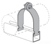 Channel Conduit/Cable Clamp -- PS 1100 1/2 - Image