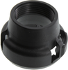 End Bell, Black, 27Mm, 37P Cir Conn; Connector Shell Size Itt Cannon - 93K6217 - Newark, An Avnet Company