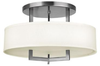 3201AN Semi-Flush Mts.-Drum Shade - 694138 - Capital Lighting, Inc.