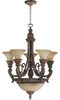 6530-8-88 Mid. Chandeliers-Glass Up - 730081 - Capital Lighting, Inc.