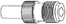 Reverse Polarity TNC Jack for RG 58,141 -- 031-6031 - Image