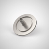 Single Mode 633nm Fiber Optic Feedthrough, FC/APC Connector, 1 Feedthrough, 2.16″ QF / KF Flange -- A14866-13-QF - Image