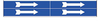 Self-Sticking Vinyl Arrow - 93247 - Brady Corporation