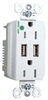 Duplex/Single Receptacle -- TR-8300HUSBBK - Image