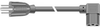 Power Cord Nema5-15P/iec, 3M, 10A, Black; Connector Type A Alpha Wire - 28B7322 - Newark, An Avnet Company