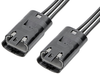 Wtb Cord, Mizu-P25 3P Plug-Plug, 150Mm; Connector To Connector Molex - 88AH3027 - Newark, An Avnet Company