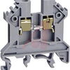 Terminal Block; Feed-Through; DIN Rail;35 mm; 43 mm L x 45 mm H; 6 mm, Gray - 70078321 - Allied Electronics, Inc.