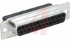 D-SUB Receptacle Housing; Tin Plated; 25 Contacts; Crimp-Snap - 70082675 - Allied Electronics, Inc.