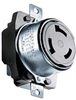Twist Lock Connector Body, 3P4W, 50A 600Vac/250Vdc; Connector Type Hubbell Wiring Devices - 14C5682 - Newark, An Avnet Company