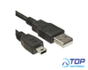 ERF5011, USB 2.0 Cable - A-Male to Mini-B, 1.2m -- 17549 - Image