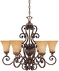 81586-BWG Mid. Chandeliers-Glass Up - 426923 - Capital Lighting, Inc.