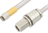 SMA Male to N Female Bulkhead Cable 48 Inch Length Using PE-SR401AL Coax , LF Solder - PE34159LF-48 - Pasternack