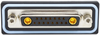 Combo D-Sub Conn, Rcpt, Db-17W2, Solder, Ip67; Product Range Norcomp - 82AH3935 - Newark, An Avnet Company