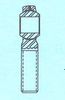 Aluminum Pro-Line Rod Ends -- ALPROL-10/8M-G - Image