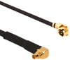 Cable Assy, R/a Mmcx-R/a Amc Plug, 300Mm; Connector To Connector Amphenol Rf - 90AJ4348 - Newark, An Avnet Company