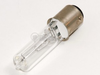 100 Watt, 120 Volt T4 Clear Halogen DC Bayonet ESR Bulb -- W-Q100CL/DC/2V-120V - Image