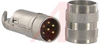 connector,circular din,str male cable connector,6din gold-plt solder contact - 70013359 - Allied Electronics, Inc.