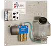 Quick Pack Complete Lubrication System, 2 Motor Operated PurgeX Pumps for Liquid, 1 qt Polycarbonate Reservoir, 24VDC -- YB4128-202