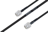MIL-DTL-17 TNC Male to TNC Male Cable 24 Inch Length Using M17/28-RG58 Coax -- PE3M0124-24