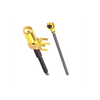 SMA Female Bulkhead Right Angle PCB Mount Connector With 1.13mm Cable (L-10CM) + UFL Connector - ET-SFRA-BH-PCT-5L10C-U - Eteily Technologies India Pvt. Ltd.