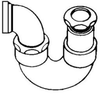 PVC DWV P-Trap - 434399 - Bow Plastics Ltd.