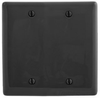 Standard Wall Plate - NP23BK - Hubbell Incorporated