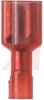 Conn; Crimp Terminals; Disconnect; Female; 22-18 AWG; Nylon; Red; Tab sz. 0.250 - 70044629 - Allied Electronics, Inc.