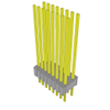 Headers, Male Pins - 612-HTMS-108-60-G-D-ND - DigiKey