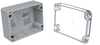 Enclosure, Wall Mount, Pc, Grey/clear; Enclosure Type Bud Industries - 22AJ1378 - Newark, An Avnet Company