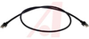 System Cable CAT5 black PUR length 0.5 meters - 70104022 - Allied Electronics, Inc.
