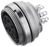 Circular Connector, Rcpt, 12Pos, Panel; Product Range Amphenol Sine/tuchel - 56AC3259 - Newark, An Avnet Company