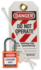 Orange Compact Lock Personal Kit - 123145 - Brady Corporation