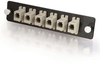 Q-Series 6-Pack, MTRJ, MM/SM (12 Fibers) MTRJ Adapter Panel -- APL-QTR-S0 - Image