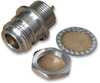 Rf / Coaxial Connector, N Coaxial, Straight Bulkhead Jack, Solder, 50 Ohm, Beryllium Copper Rohs Compliant Radiall - 14J7964 - Newark, An Avnet Company
