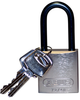 Silver Aluminum Padlock - 123321 - Brady Corporation