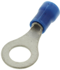 Terminal, Ring Tongue, 1/4In, Crimp Blue; Stud Size - Metric Amp - Te Connectivity - 66H7049 - Newark, An Avnet Company